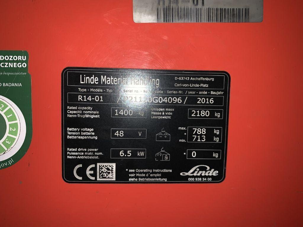 Retráctil Linde R14-01 Linde R14-01- Photo 4