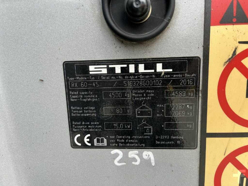 Electric forklift Still RX60-45 Still RX60-45- Photo 4