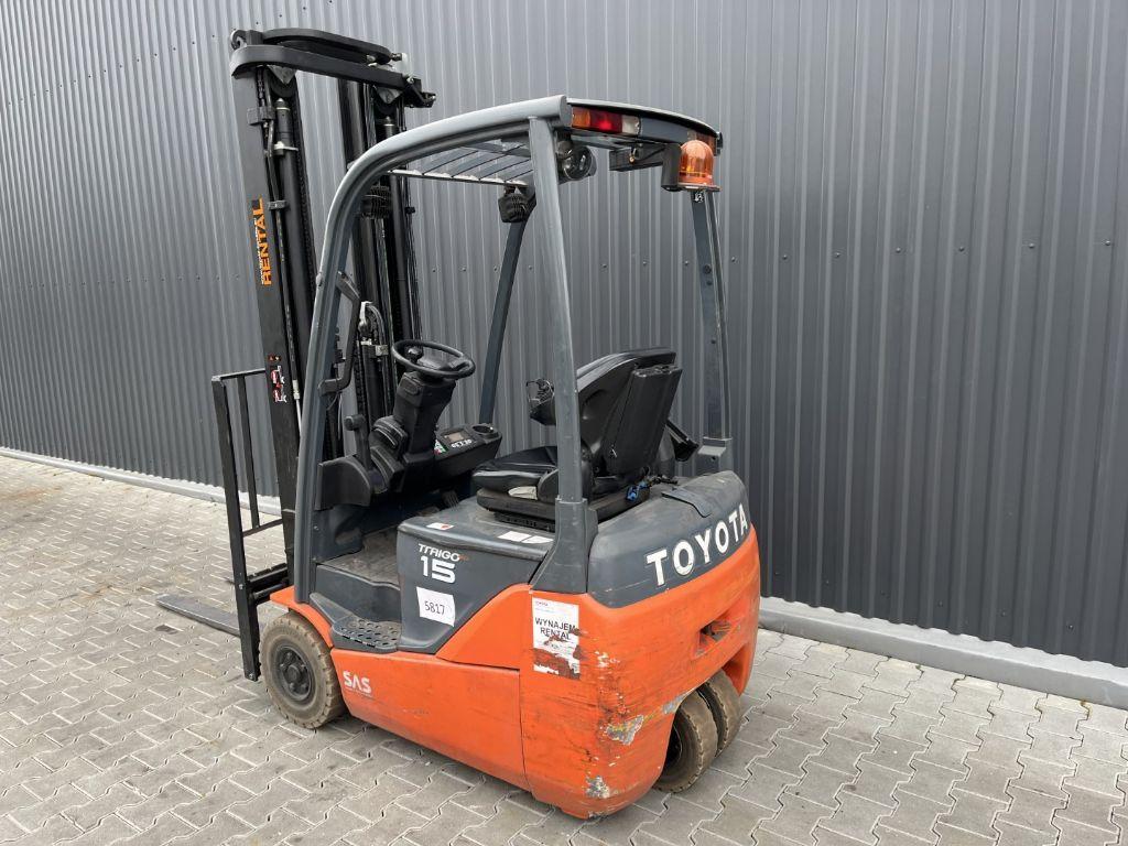 Electric forklift Toyota 8FBET15 Toyota 8FBET15- Photo 3