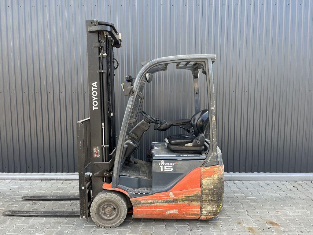 Electric forklift Toyota 8FBE15T Toyota 8FBE15T- Photo 2