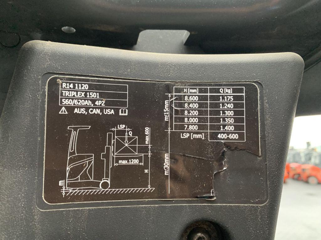 Reach truck Linde R14-01 Linde R14-01- Photo 5