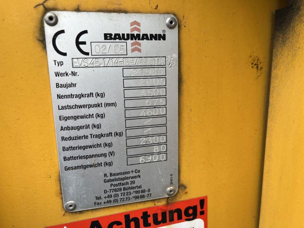 Side loader Baumann EVS45.1/14-135/55STO.8,5 Baumann EVS45.1/14-135/55STO.8,5- Photo 4