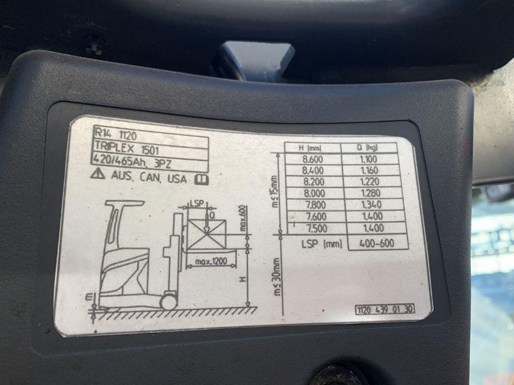 Reach truck Linde R14-01 Linde R14-01- Photo 6