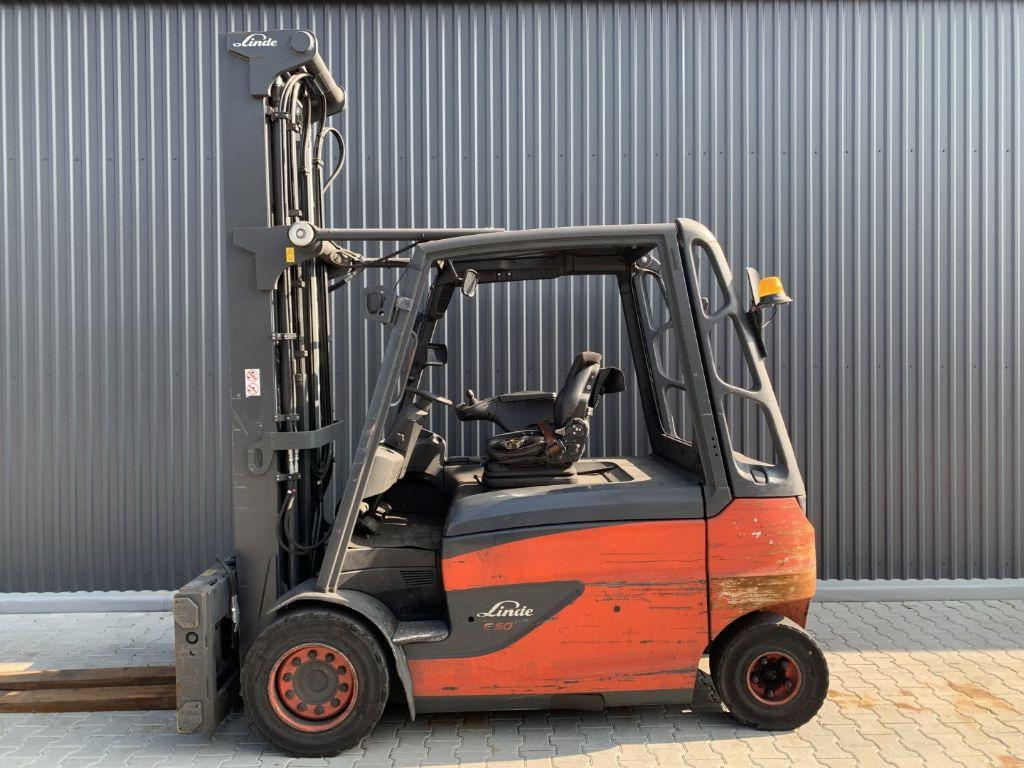 Electric forklift Linde E50HL-01/600 Linde E50HL-01/600- Photo 2