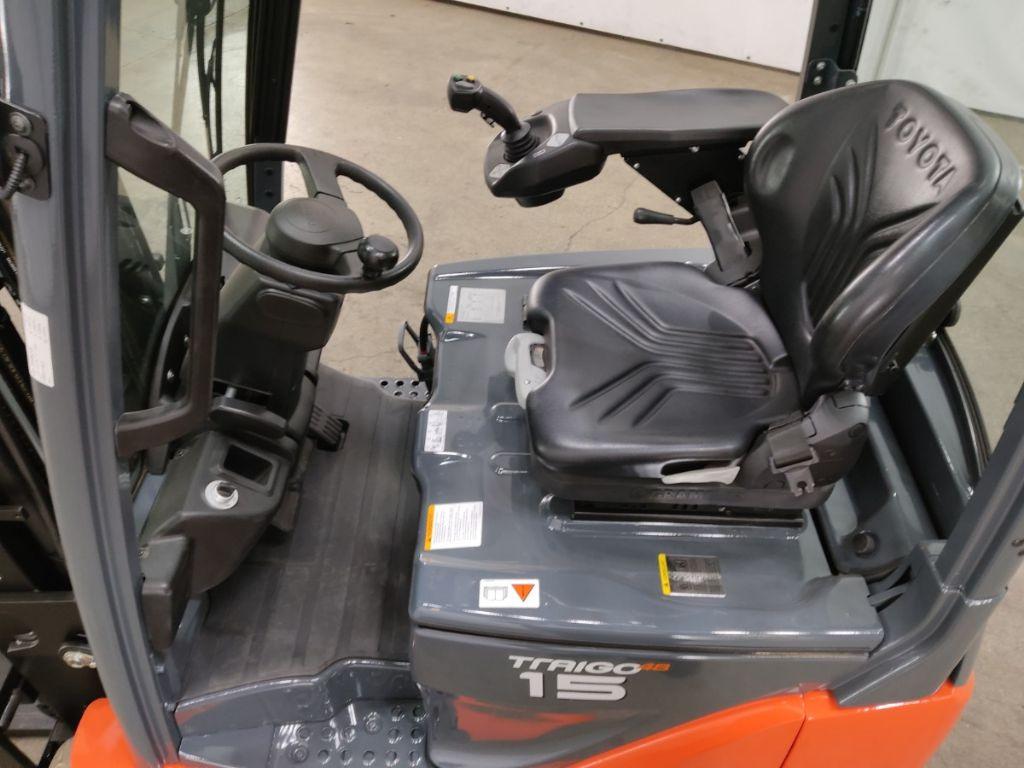 Electric forklift Toyota 8FBE15T Toyota 8FBE15T- Photo 3